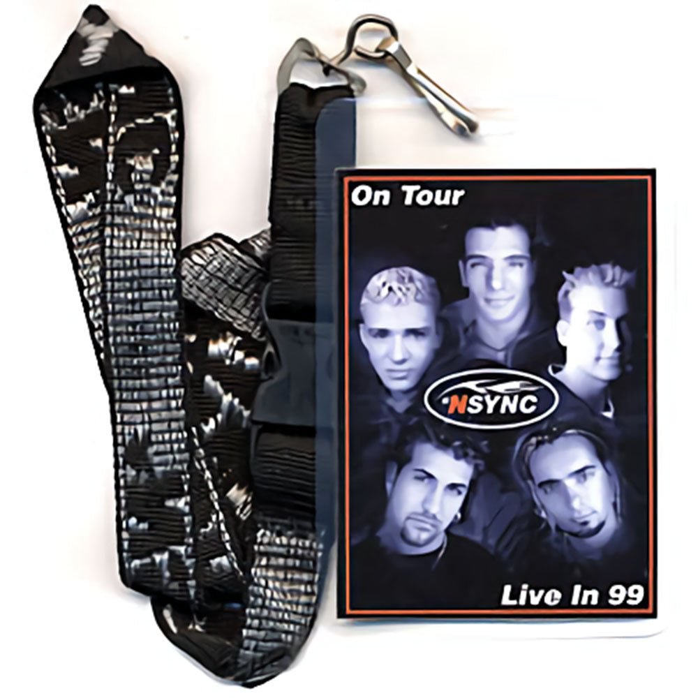 【廃番ラスト販売/特別価格】JUSTIN TIMBERLAKE ジャスティンティンバーレイク - LIVE IN 99 On Tour PASS / グッズ - PGS